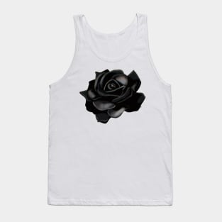 Floral dark rose Tank Top
